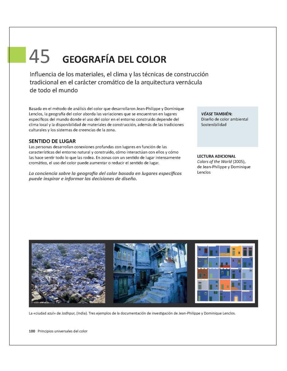 Libro Principios universales del color - 100 conceptos clave de Maggie Maggio/Stephen Westland 3