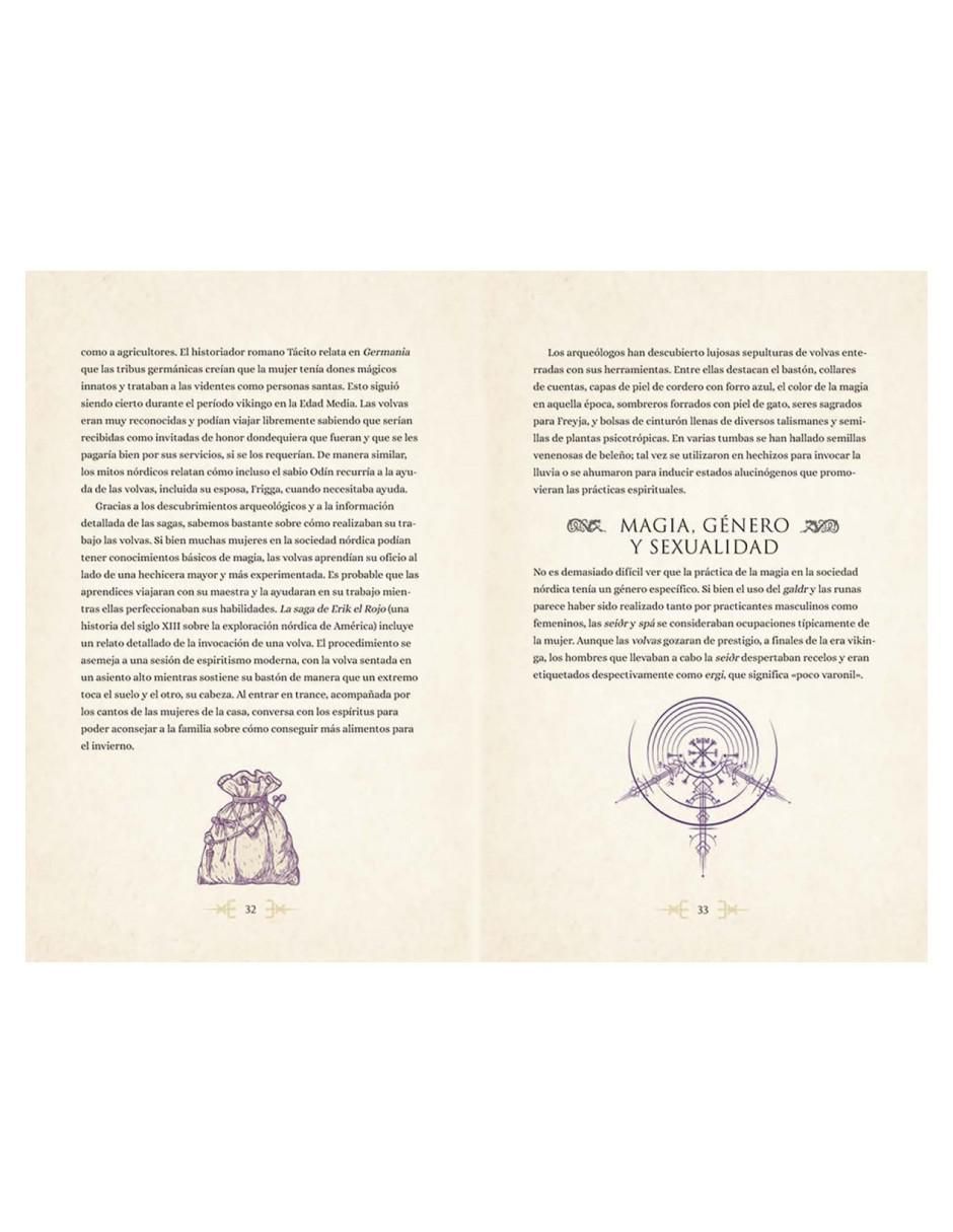 Libro Misticismo nórdico - Prácticas mágicas vikingas de Disa Forvitin 3