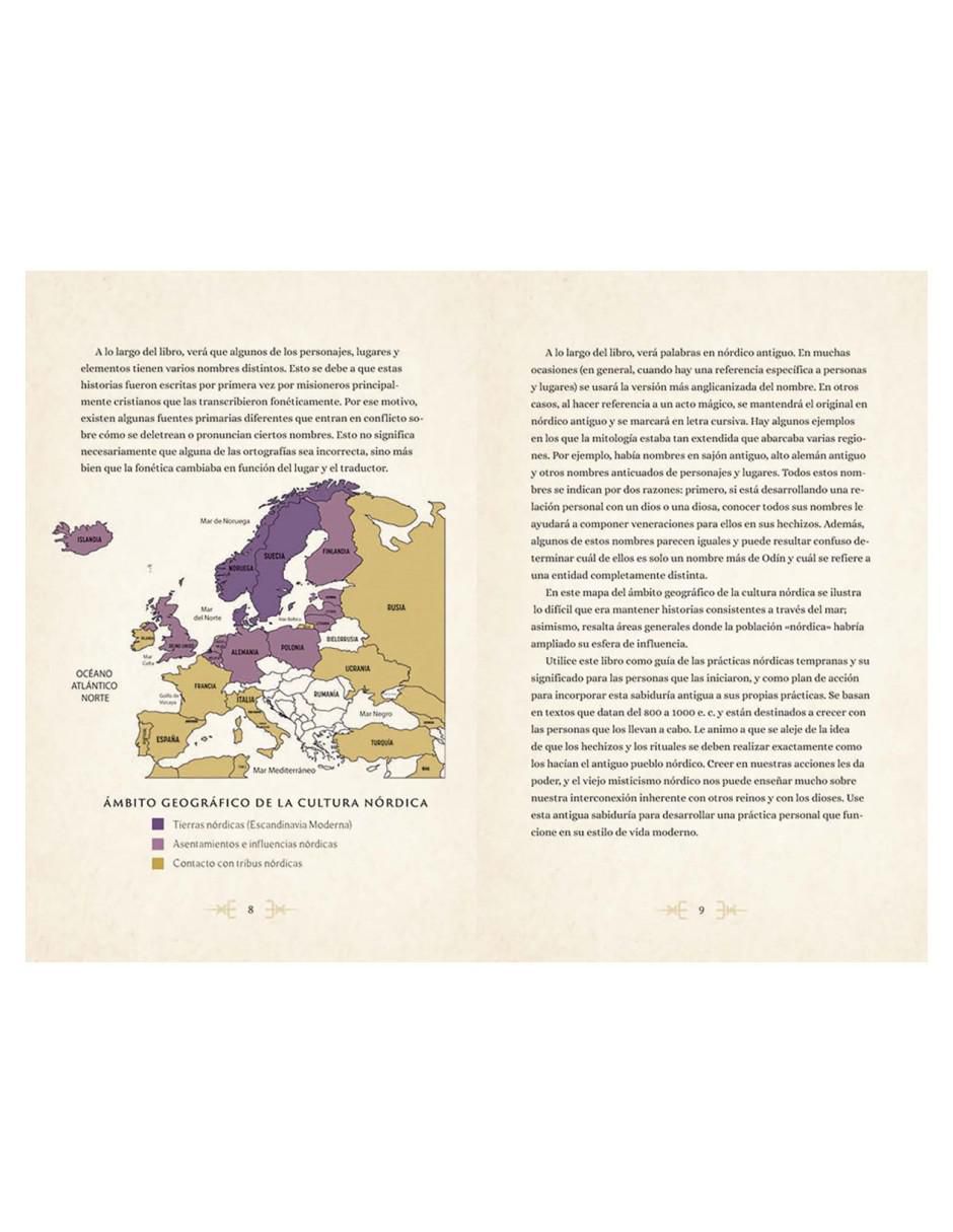 Libro Misticismo nórdico - Prácticas mágicas vikingas de Disa Forvitin 4