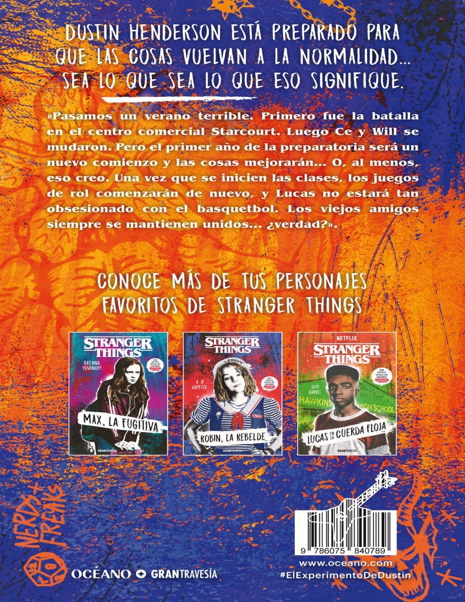 Libro Stranger Things. El experimento de Dustin de J.L. D'Amato 2