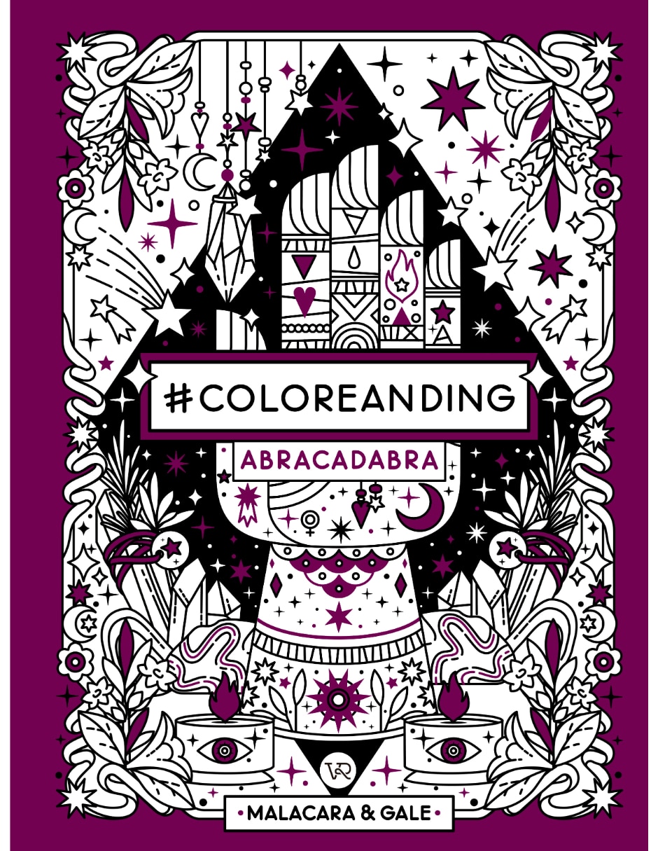 Libro COLOREANDING ABRACADABRA de María Magdalena Aguilar Yturbe y Carolina Juárez Chávez