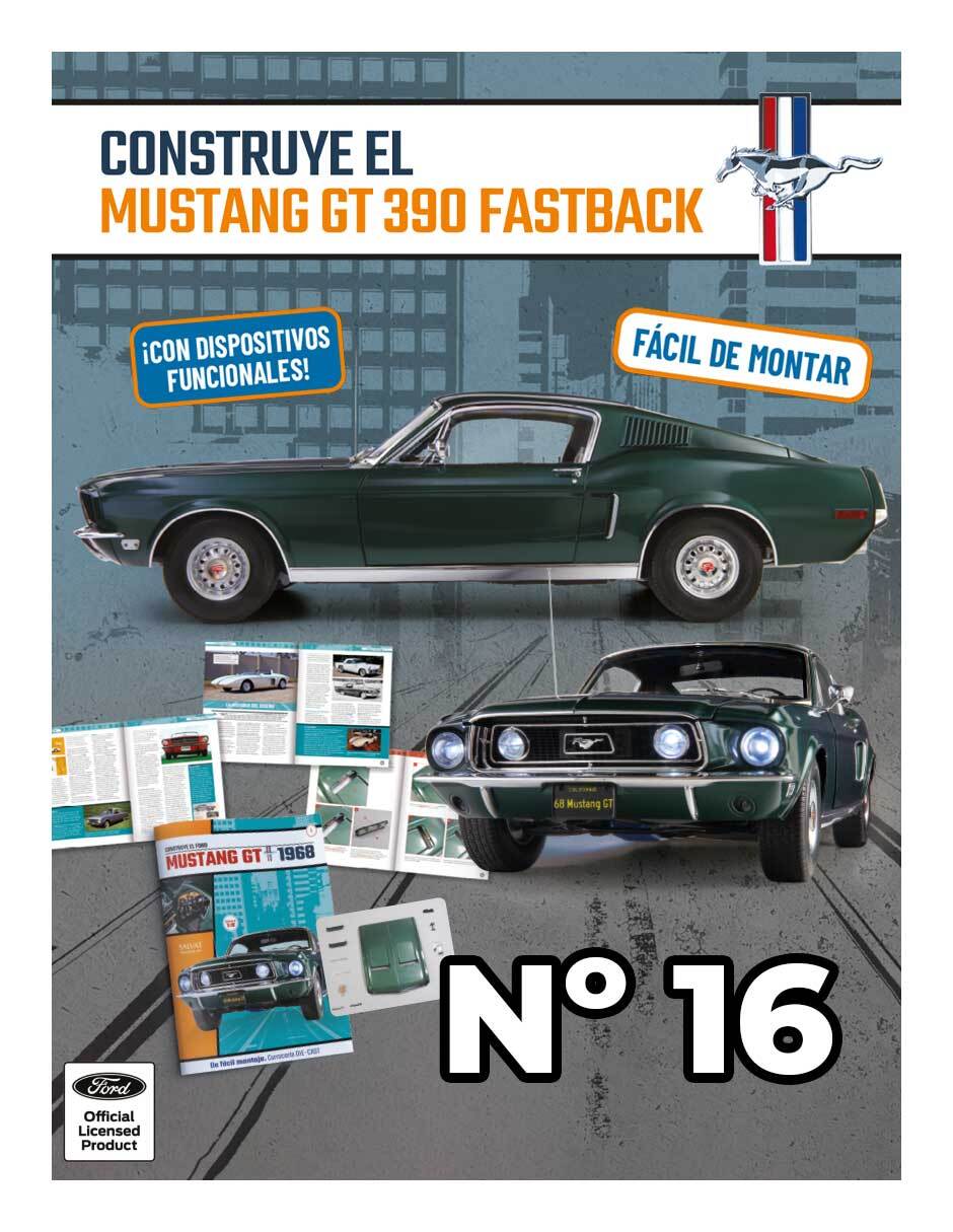 Coleccionable Ford Mustang Gt 1968 0016