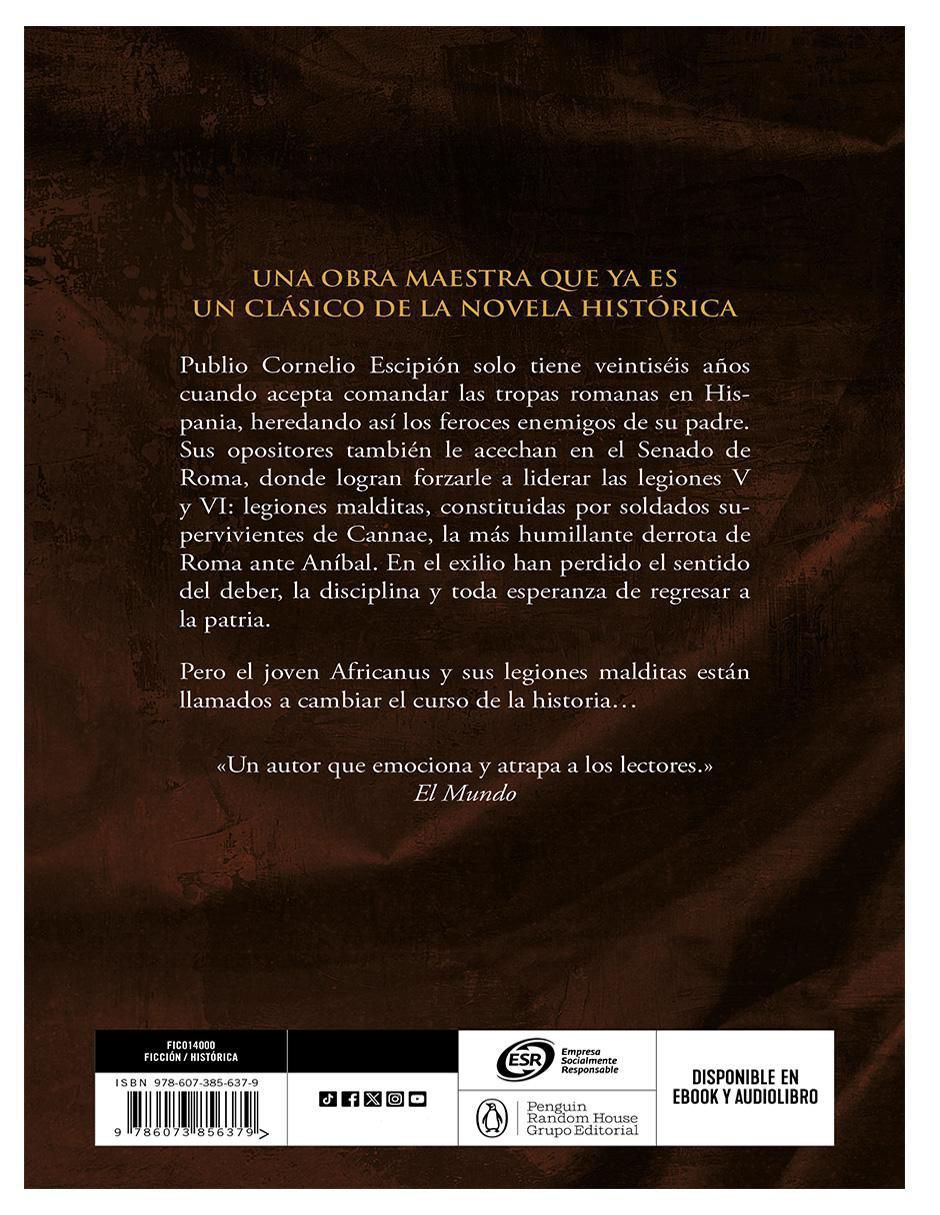 Libro las legiones malditas (Trilogía africanus 2) de Santiago Posteguillo 2