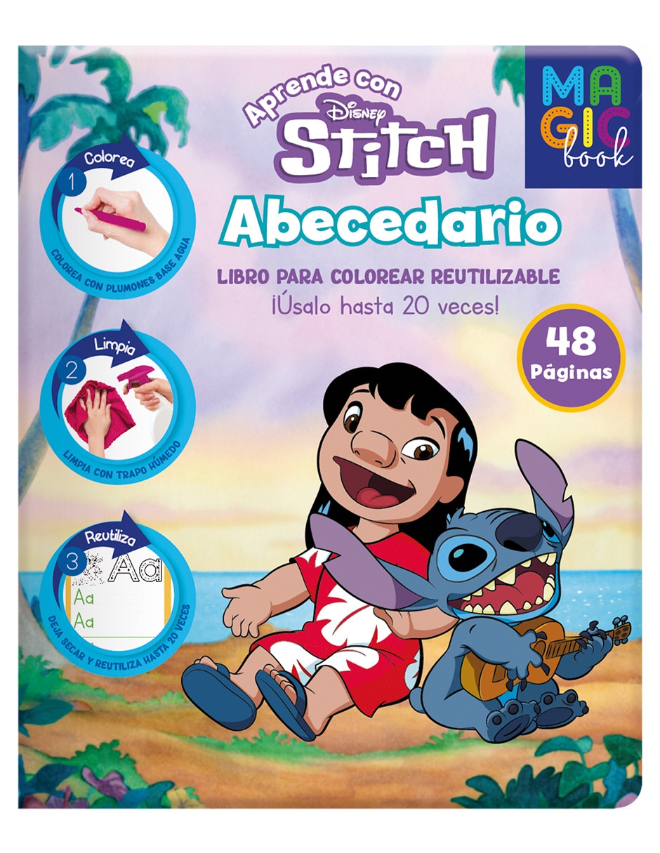 Libro Aprende con Stitch Abecedario de Dipak Libro Aprende con Stitch Abecedario de Dipak