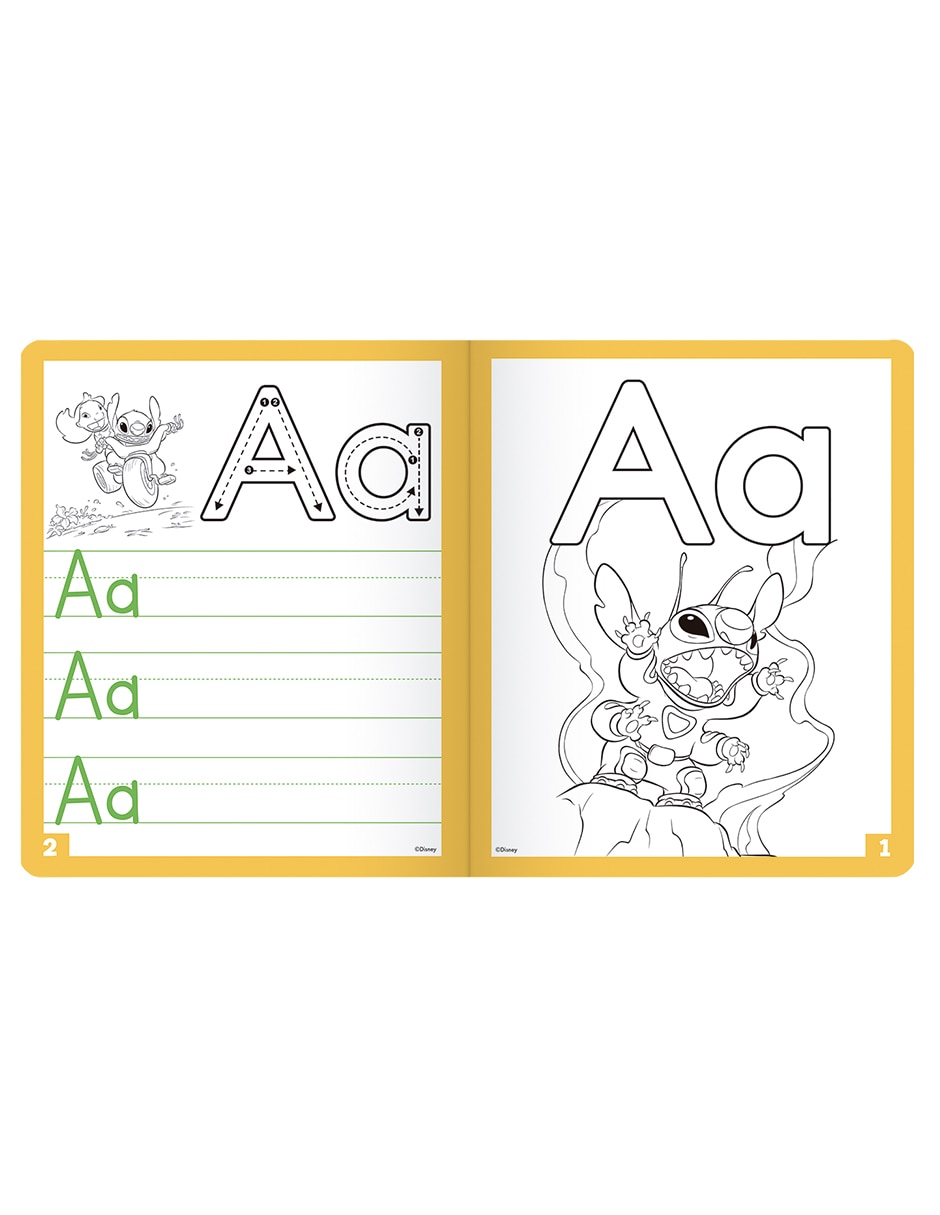 Libro Aprende con Stitch Abecedario de Dipak 3