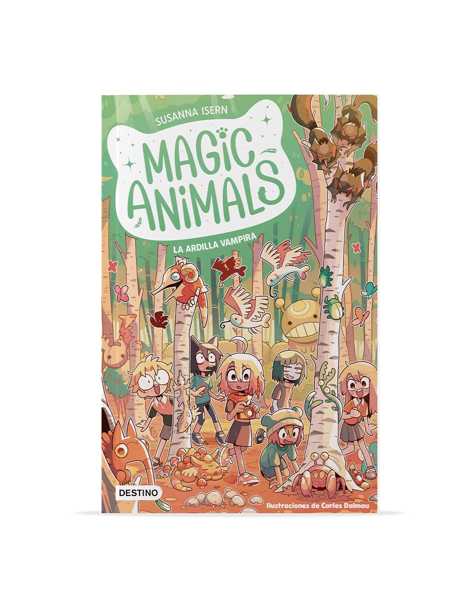 Libro Magic Animals 3 La Ardilla Vampira de Susanna Isern