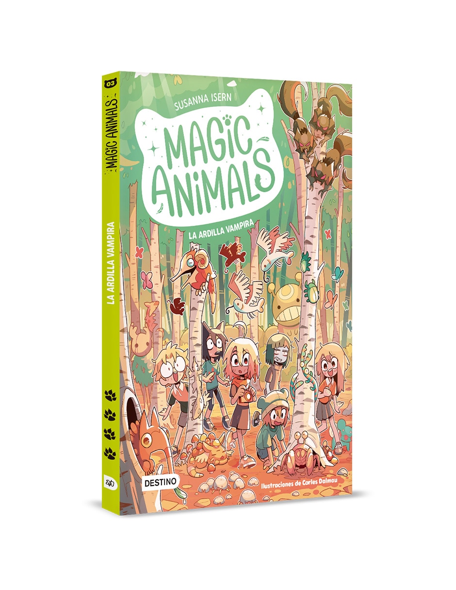Libro Magic Animals 3 La Ardilla Vampira de Susanna Isern 3