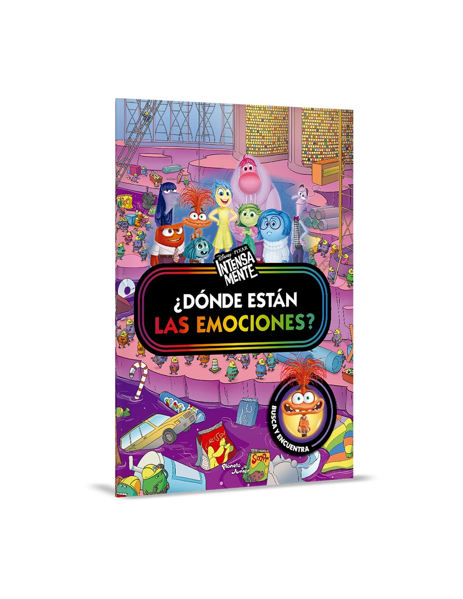 Libro Intensamente. ¿Dónde están las emociones? de Disney 3