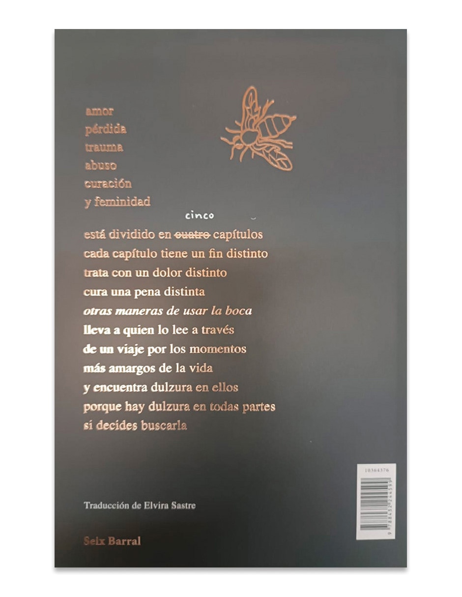 Libro Otras maneras de usar la boca edición 10 aniversario de Rupi Kaur 2