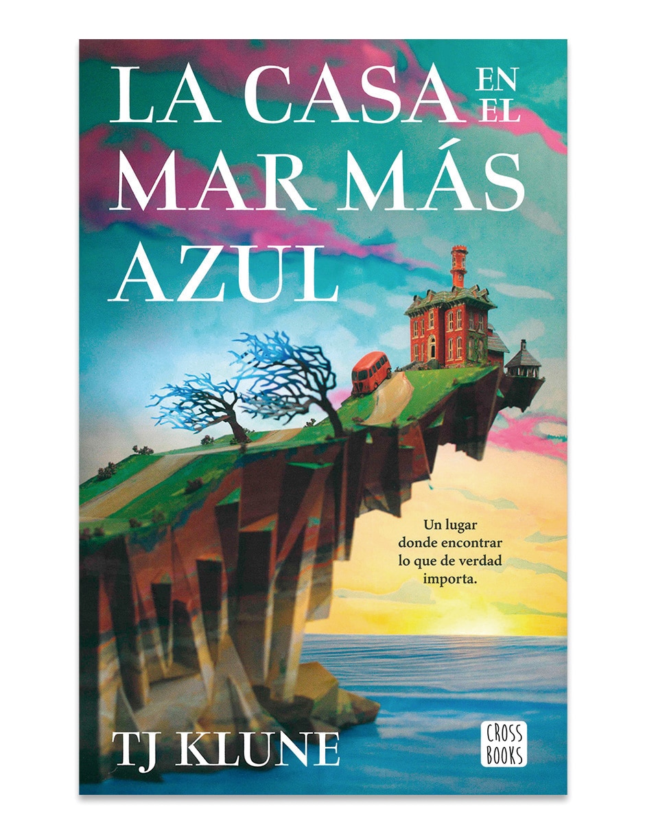 Libro La casa en el mar más azul edición especial de Tj Klune 1