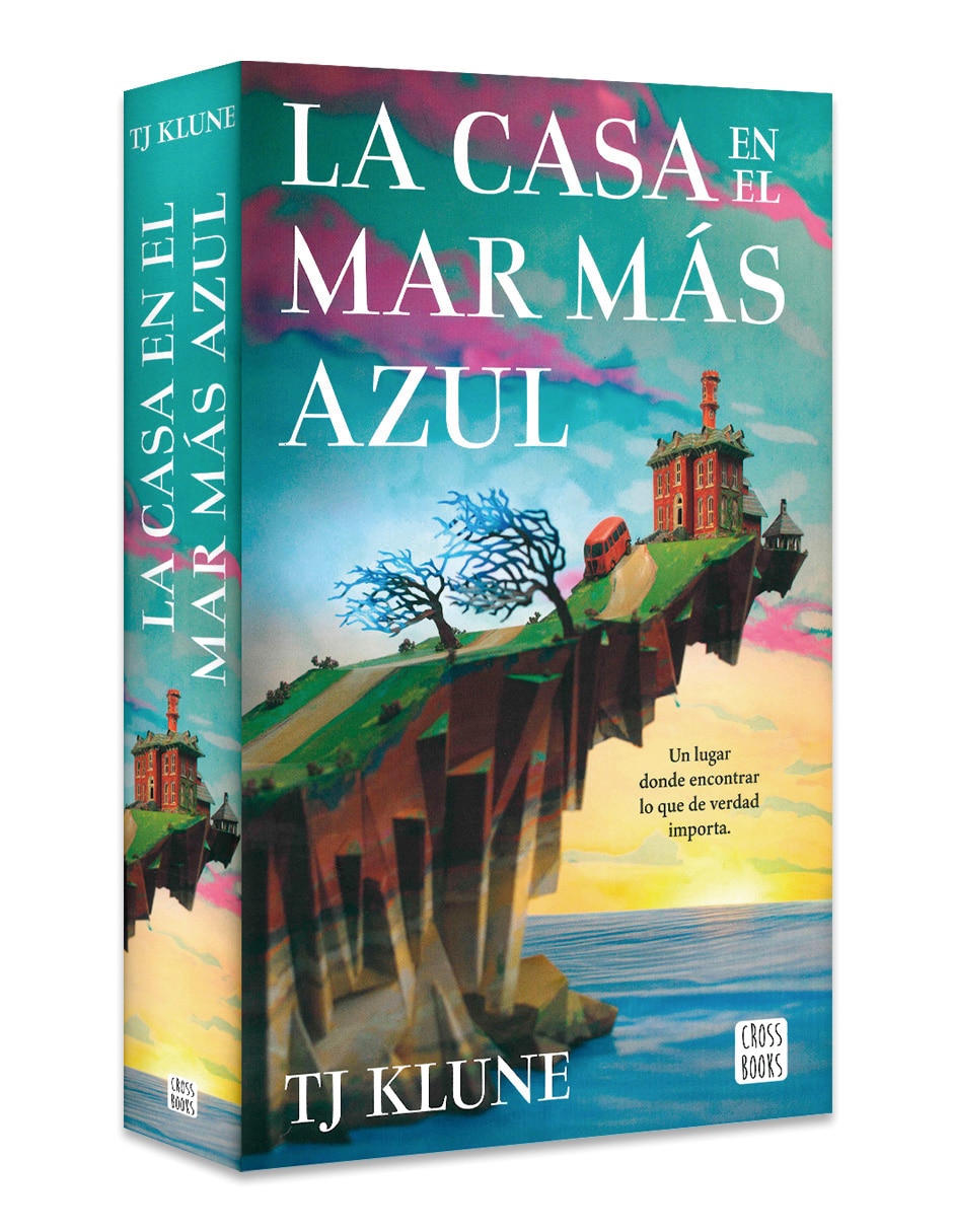 Libro La casa en el mar más azul edición especial de Tj Klune 3