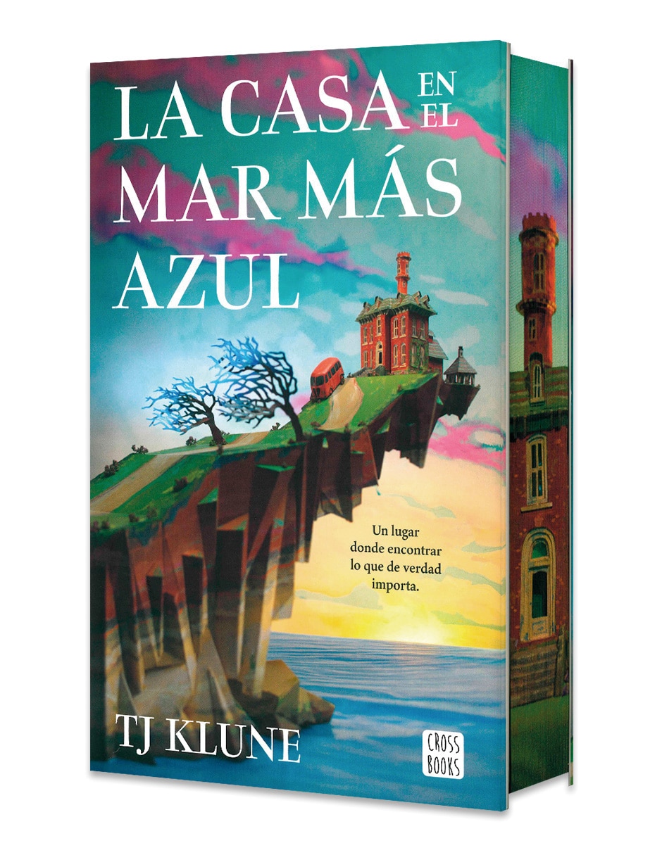 Libro La casa en el mar más azul edición especial de Tj Klune 4