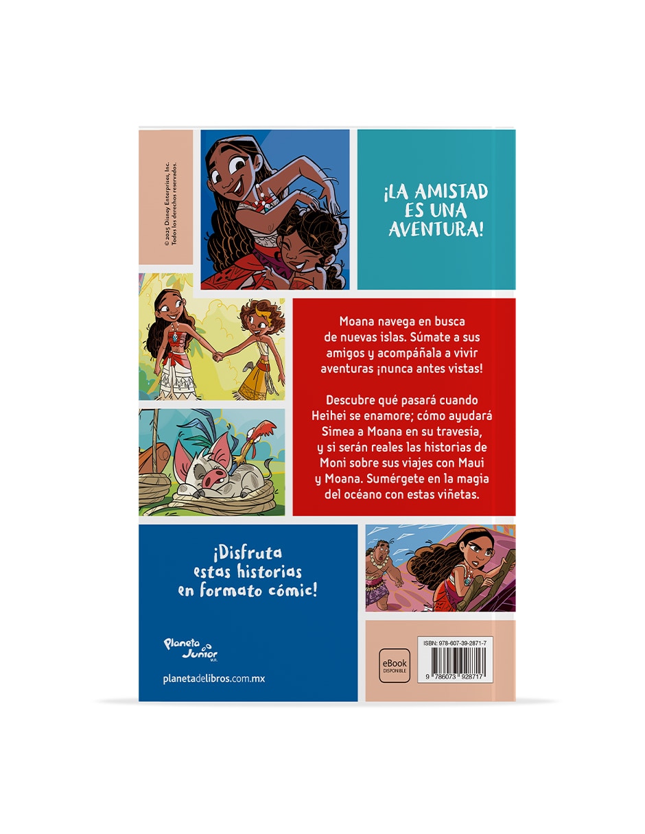 Libro Moana 2 Nacida para Viajar de Disney 2