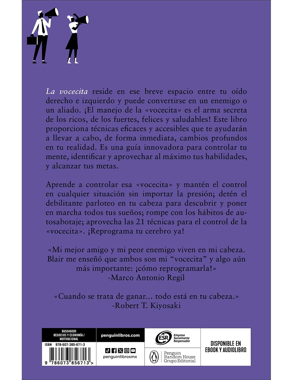Libro La vocecita de Blair Singer 2