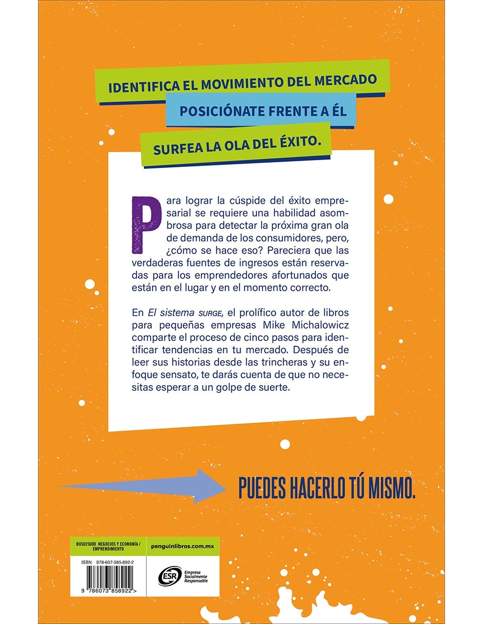 Libro El sistema surge de Mike Michalowicz 2