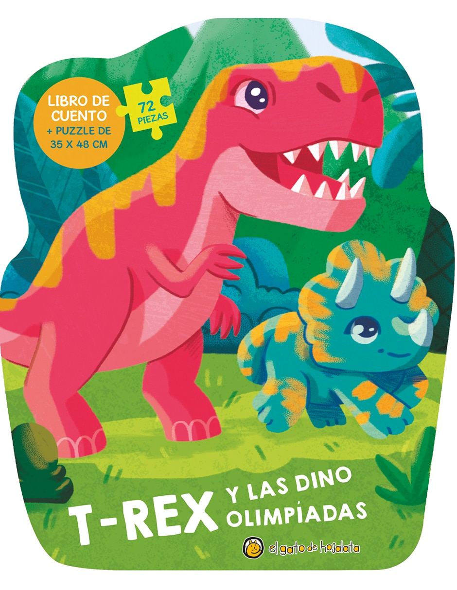 Libro T-Rex y las dino olimpiadas de Editorial Guadal
