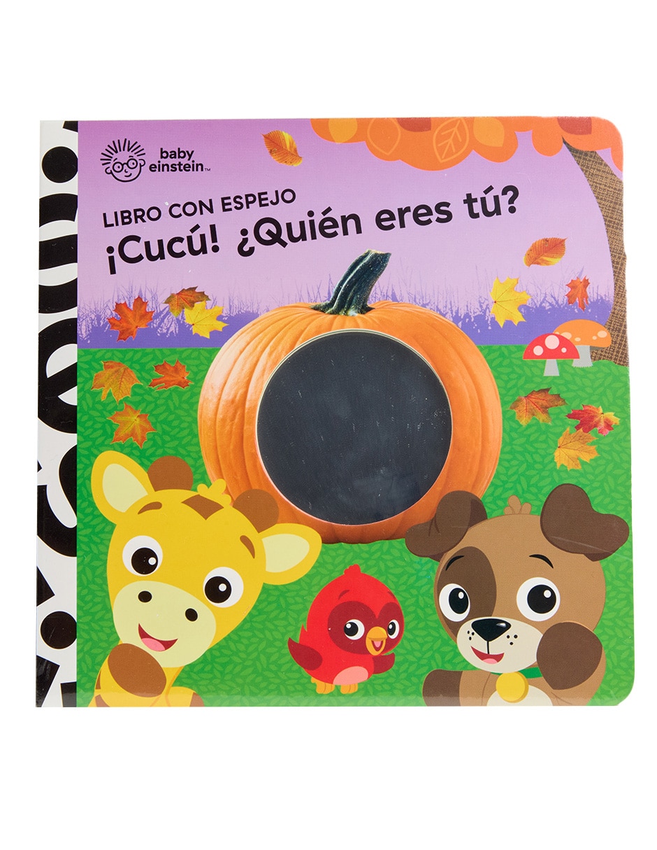 Libro con Espejo ¡Cucú! ¿Quién eres tú? Baby Einstein