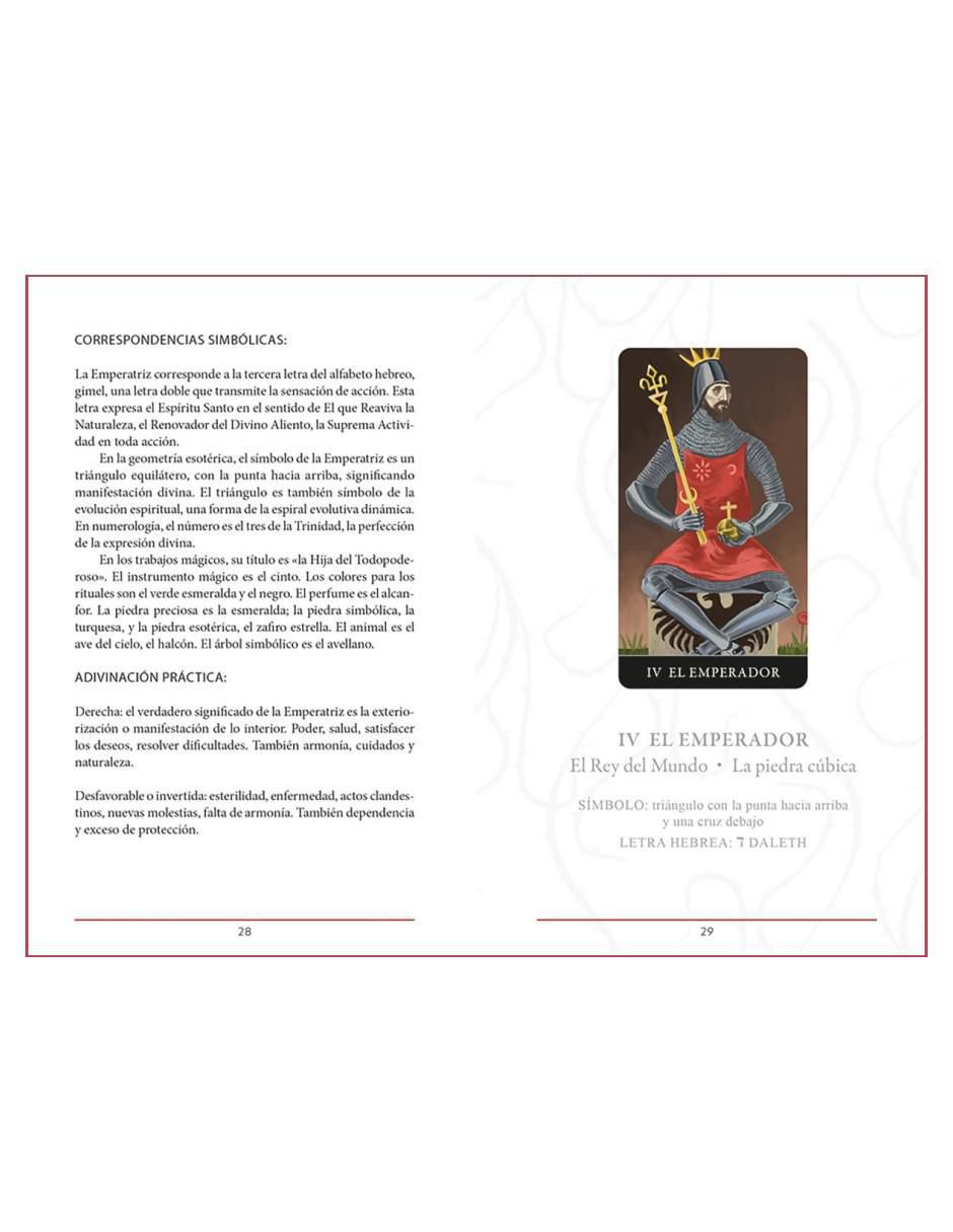 Libro Tarot Medieval. Manual y baraja de 78 cartas de Caitlín Matthews 3
