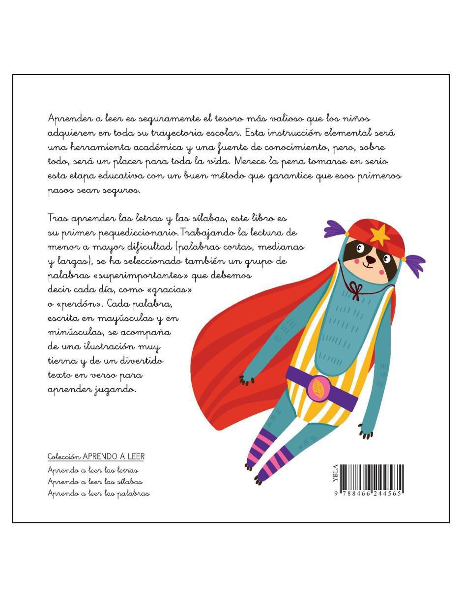 Libro Aprendo a Leer Palabras de María Mañeru 2