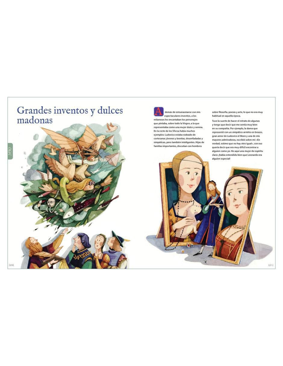 Libro Leonardo Da Vinci. Vida e Historia de un Genio de Enrico Lavagno/Tamypu 3