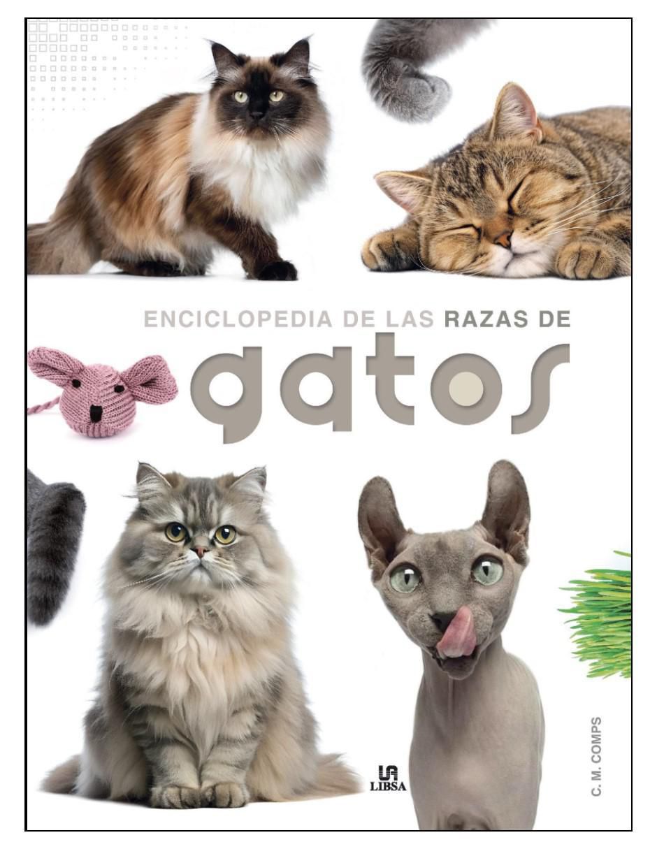 Libro Enciclopedia de las Razas de Gatos de Consuelo Martín Comps