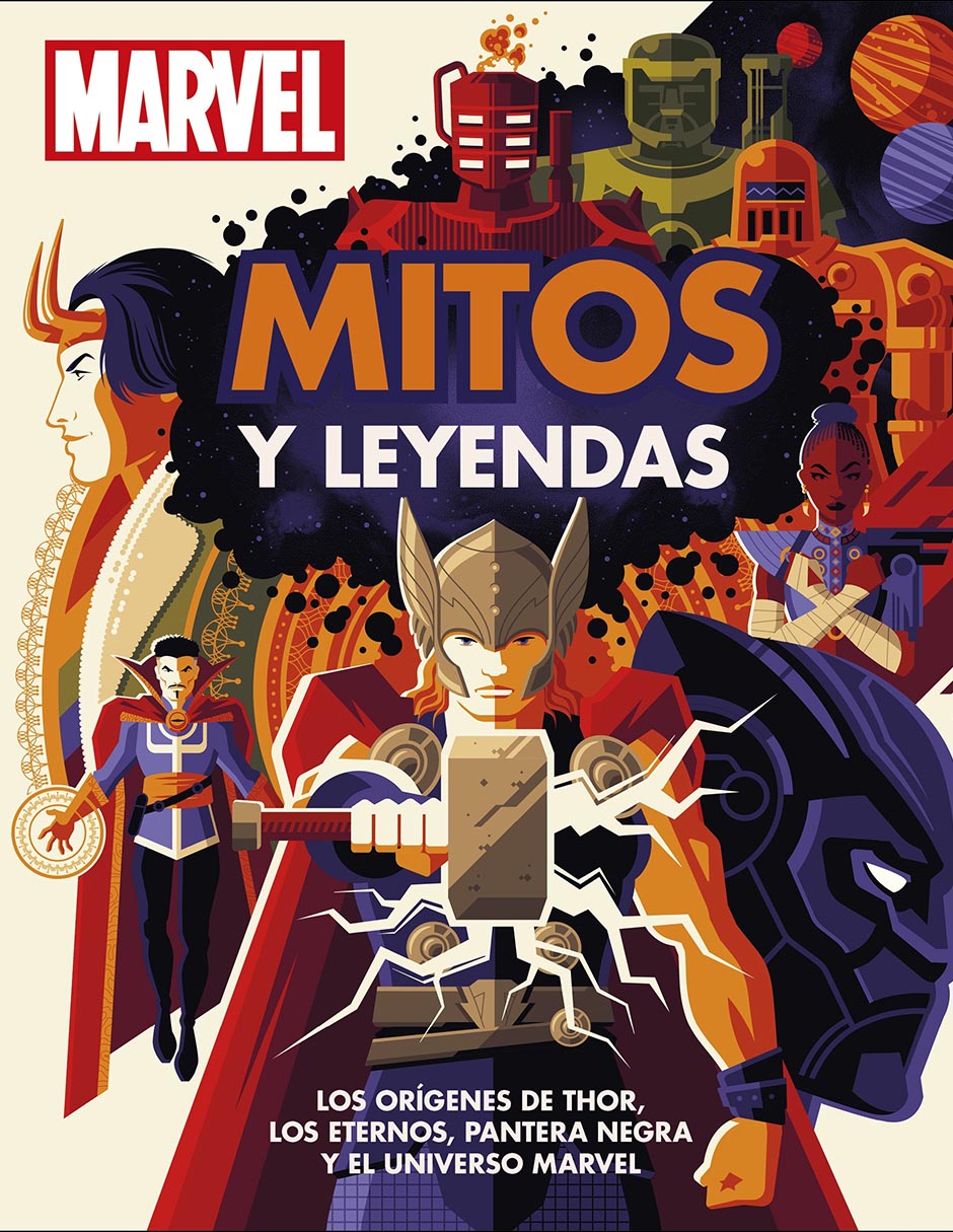 Libro Marvel Mitos y Leyendas de Dk Libro Marvel Mitos y Leyendas de Dk