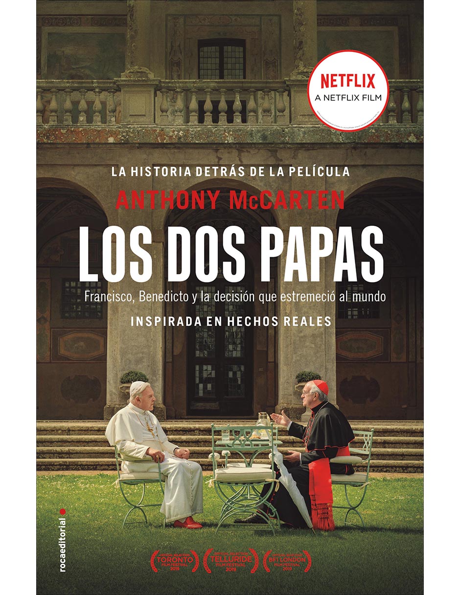 Libro Los Dos Papas de Anthony Mccarten