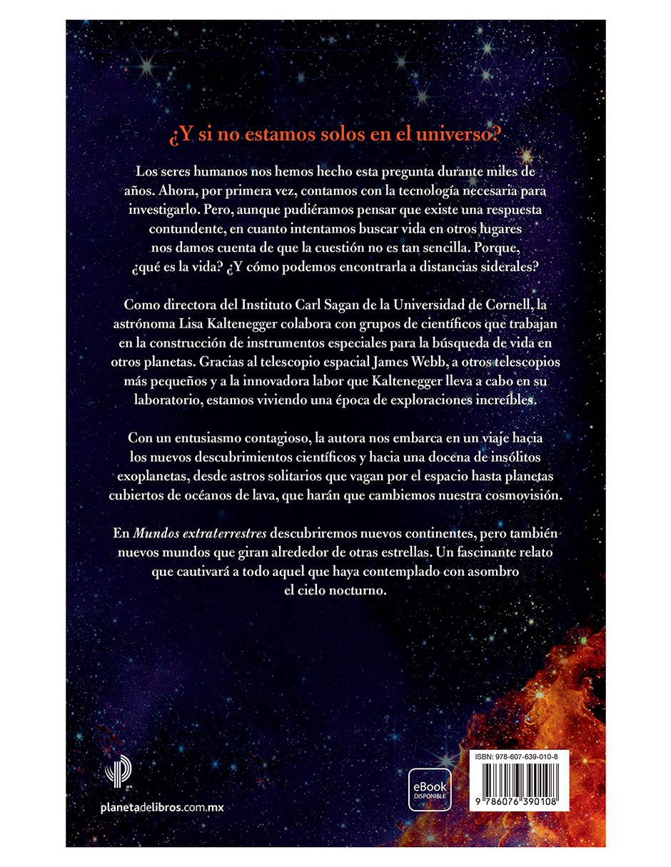 Libro Mundos extraterrestres de Lisa Kaltenegger 2