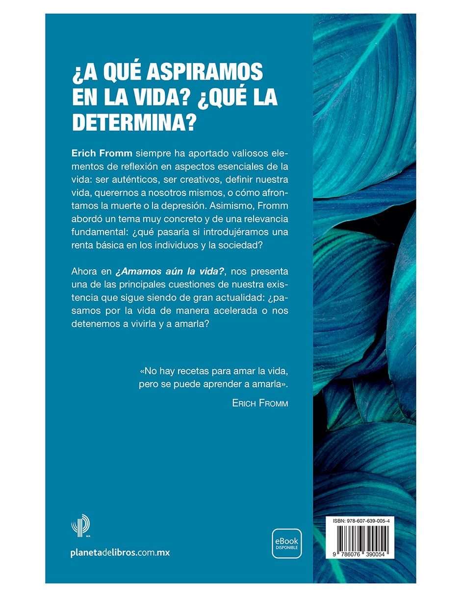 Libro ¿Amamos aún la vida? de Erich Fromm 2