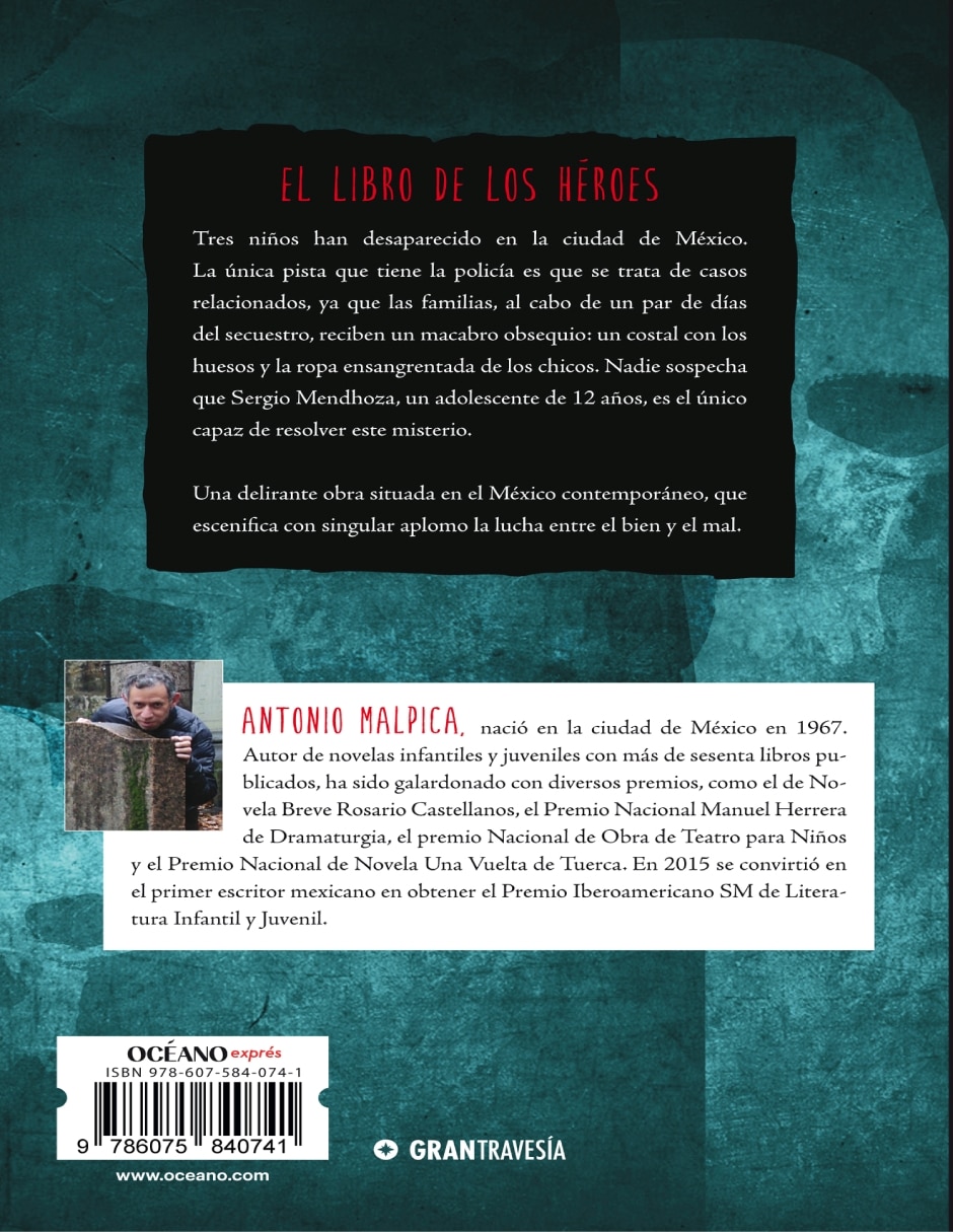Libro Siete Esqueletos Decapitados de Antonio Malpica 2