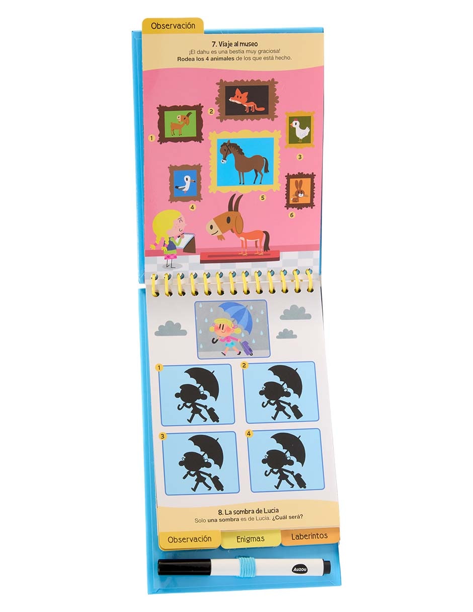 Libro 45 Juegos en la Escuela de Auzou 4