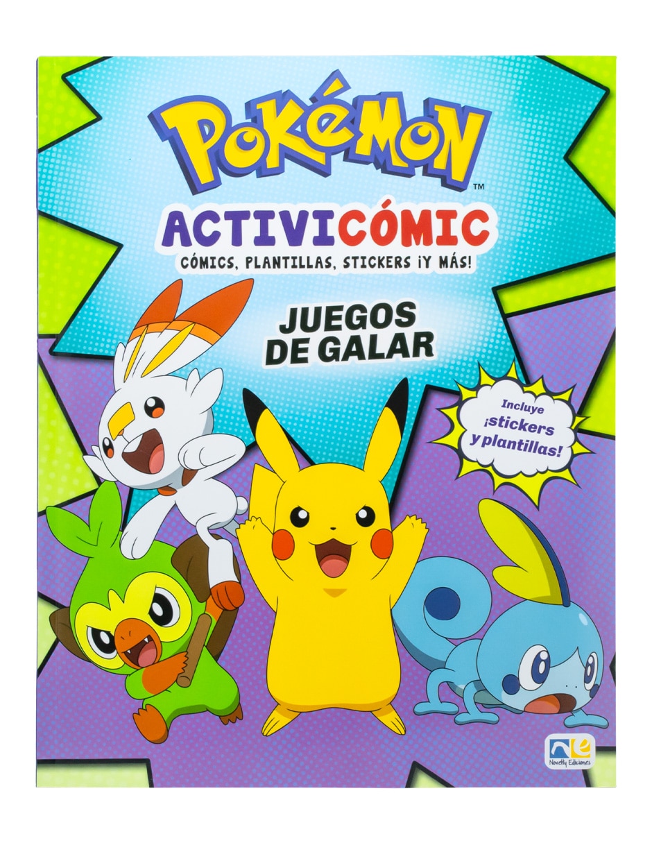 Libro de actividades Pokémon de Pop