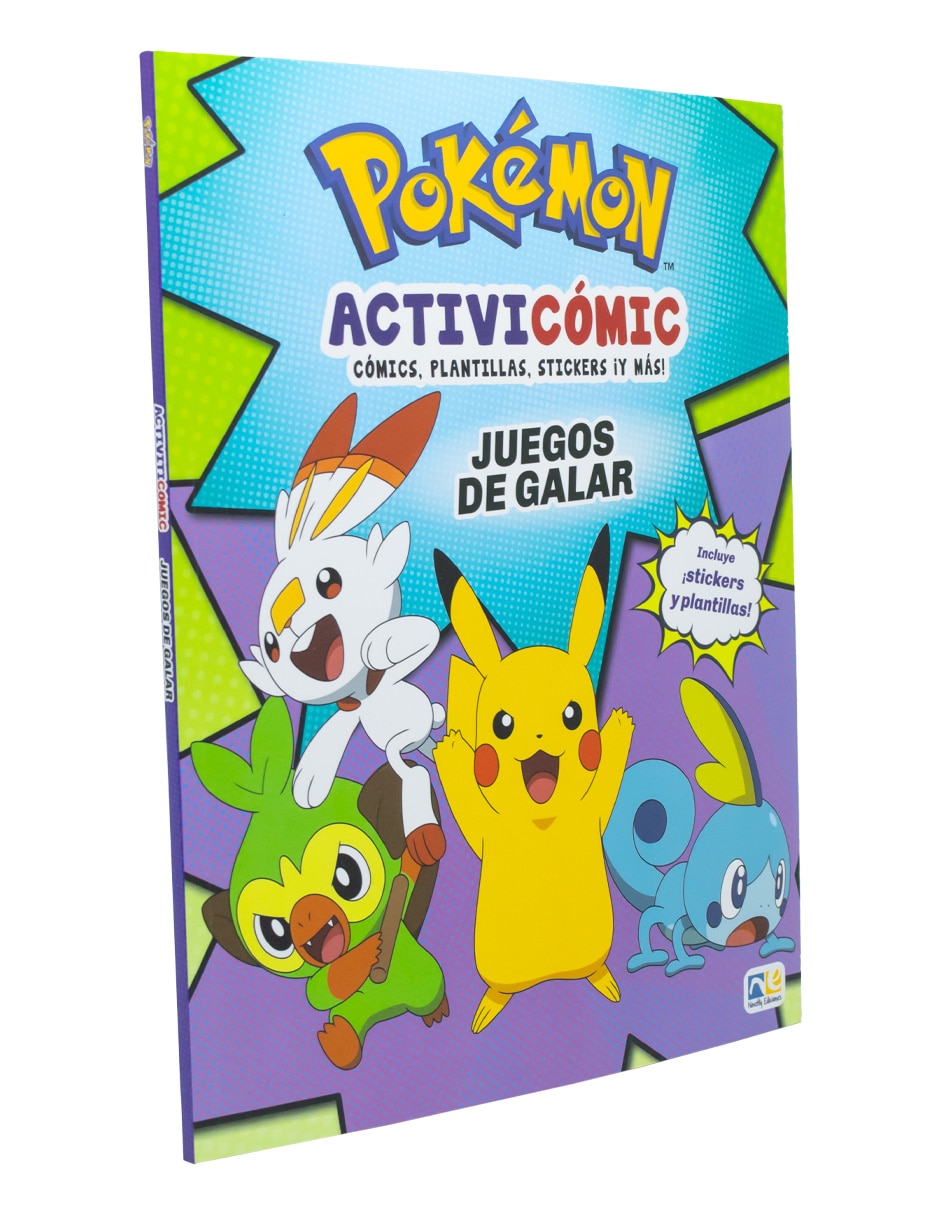 Libro de actividades Pokémon de Pop 4