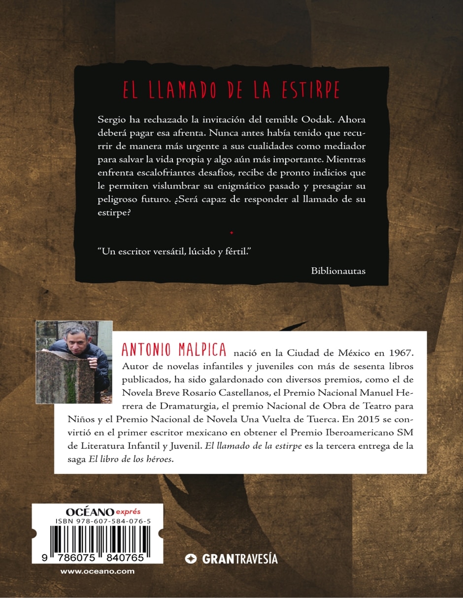 Libro El Llamado de la Estirpe de Antonio Malpica 2