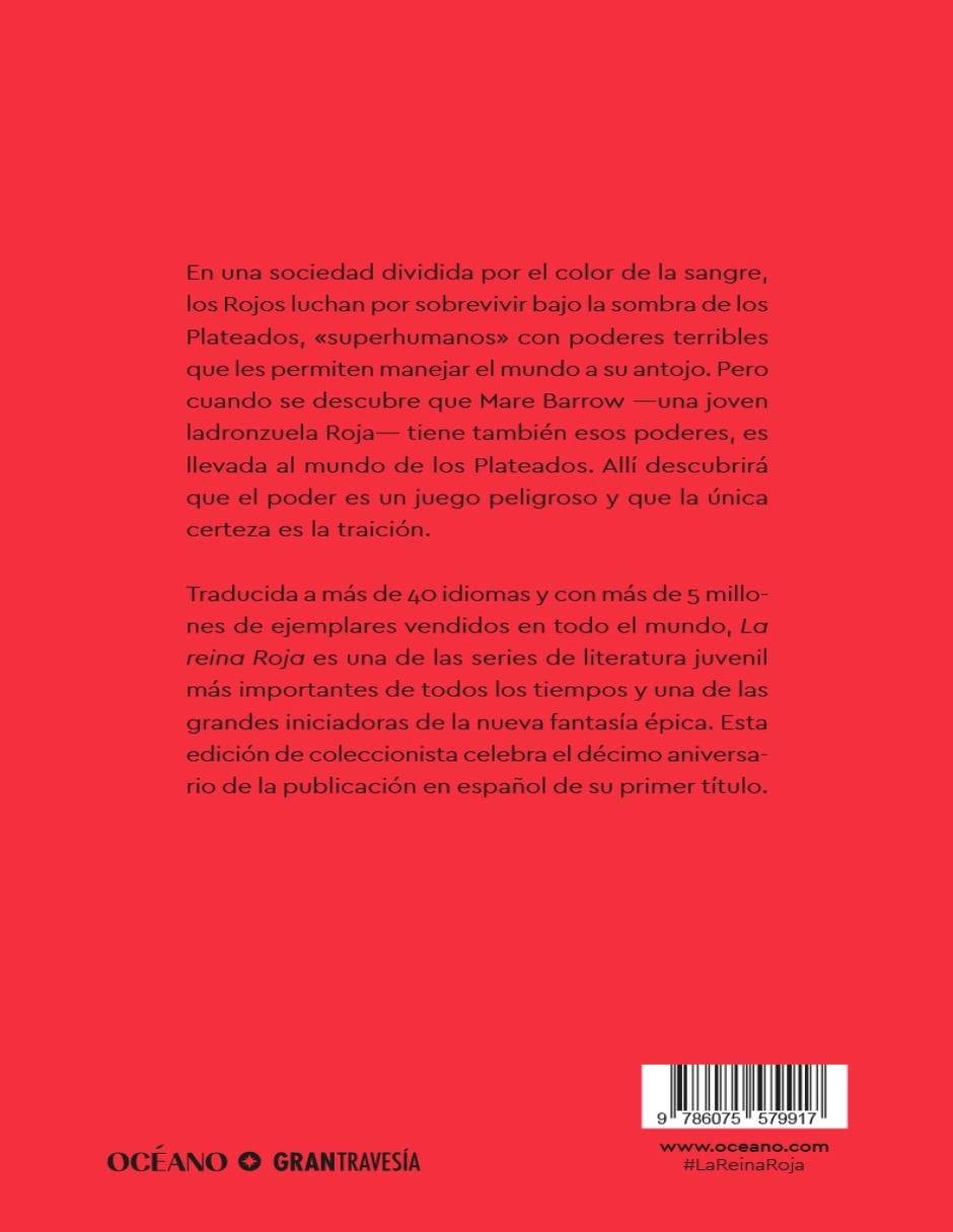 Libro La Reina Roja (Edición Especial) de Victoria Aveyard 2