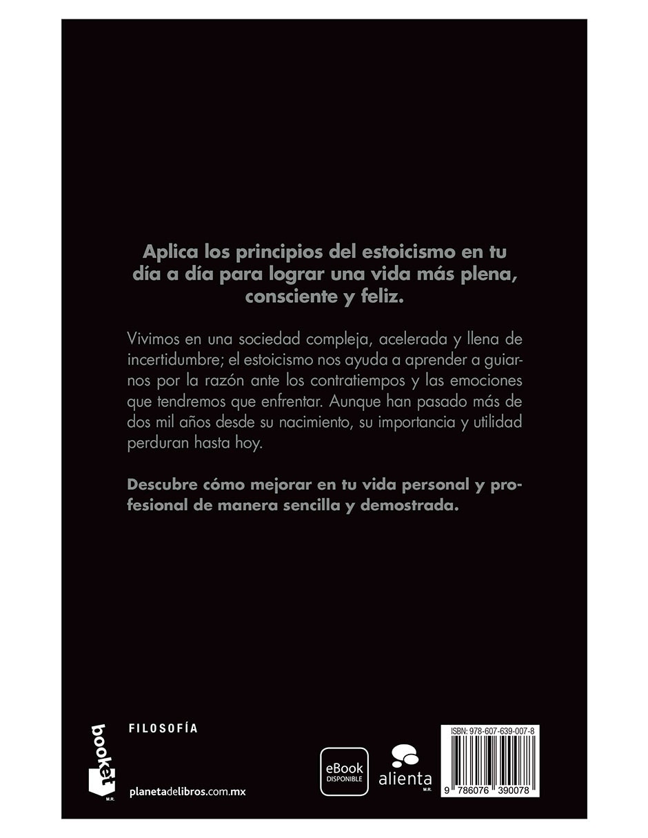 Libro El pequeño libro de la filosofía estoica de Javier G. Recuenco/ Guillermo de Haro 2