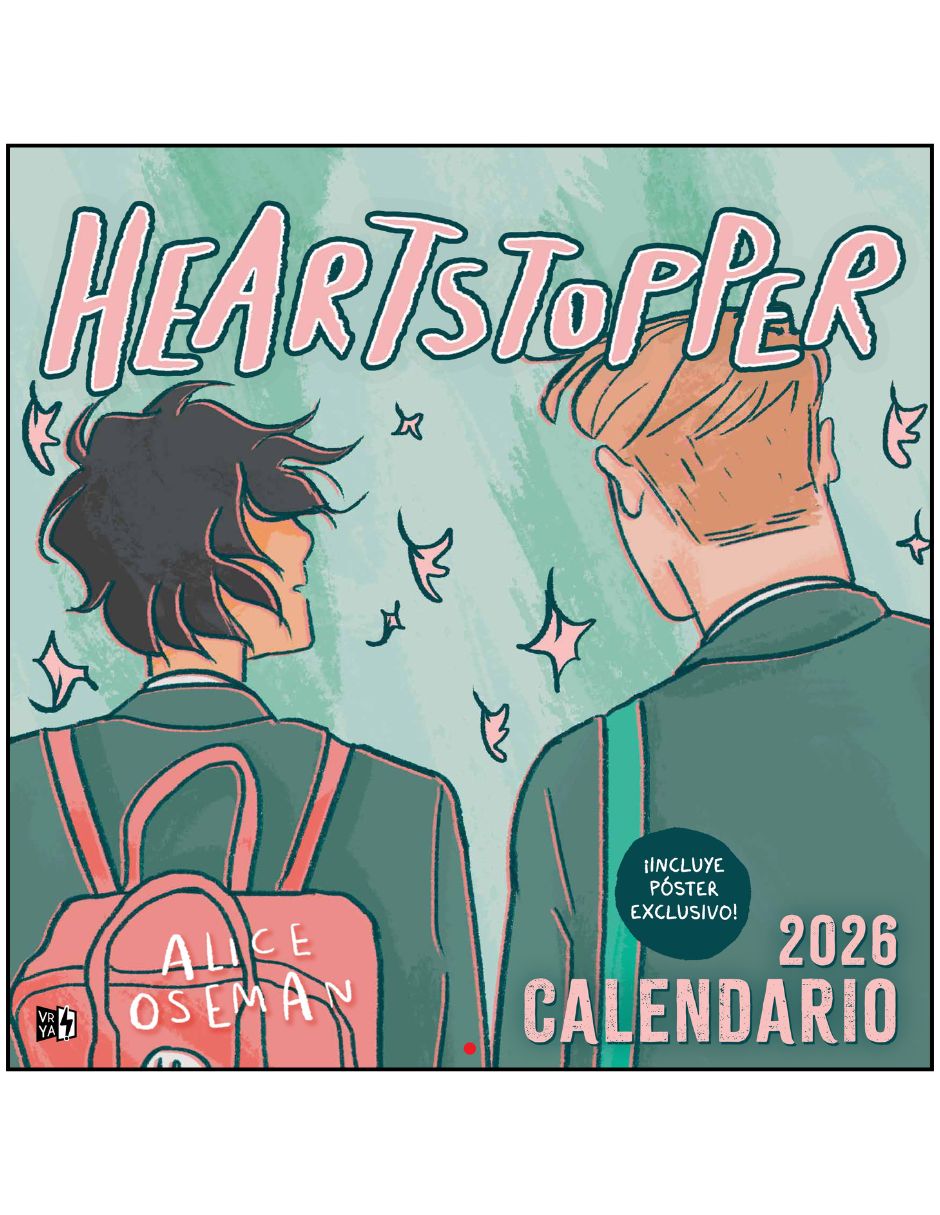 Agenda calendario Heartstopper 2026