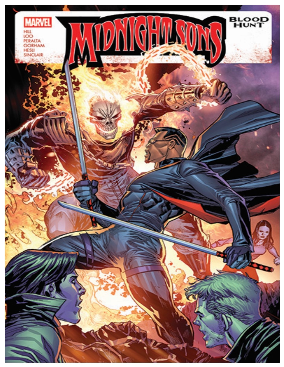Cómic Midnight Sons Bloodhunt (marvel events)
