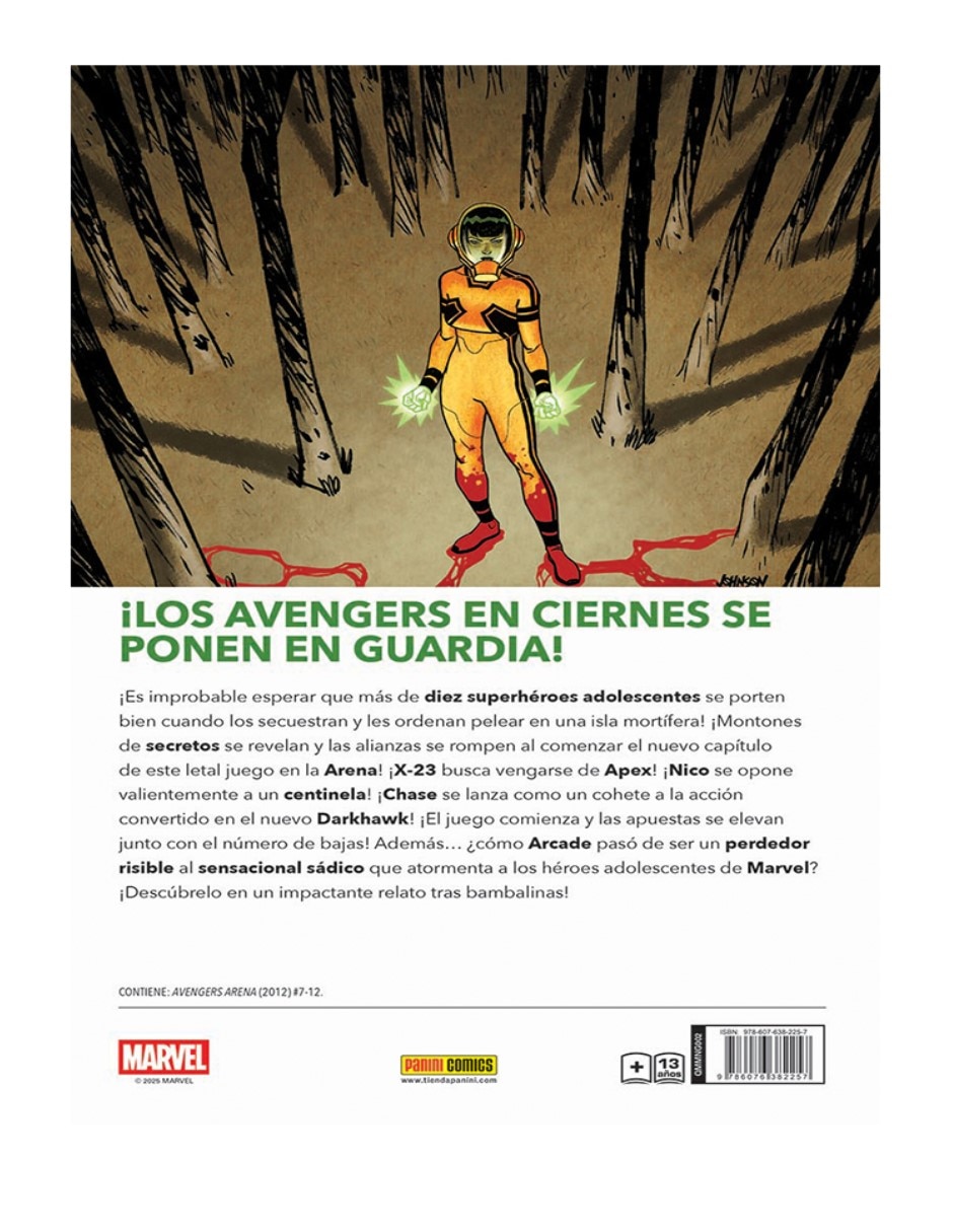 Cómic Avengers Arena Vol.02 2