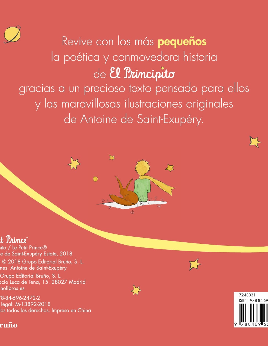 Libro El Principito para los Más Pequeños de Antoine De Saint-Exupéry 2
