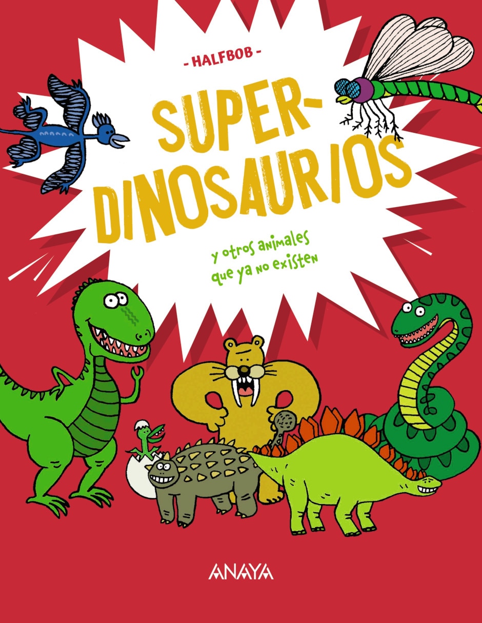 Libro Superdinosaurios de Halfbob