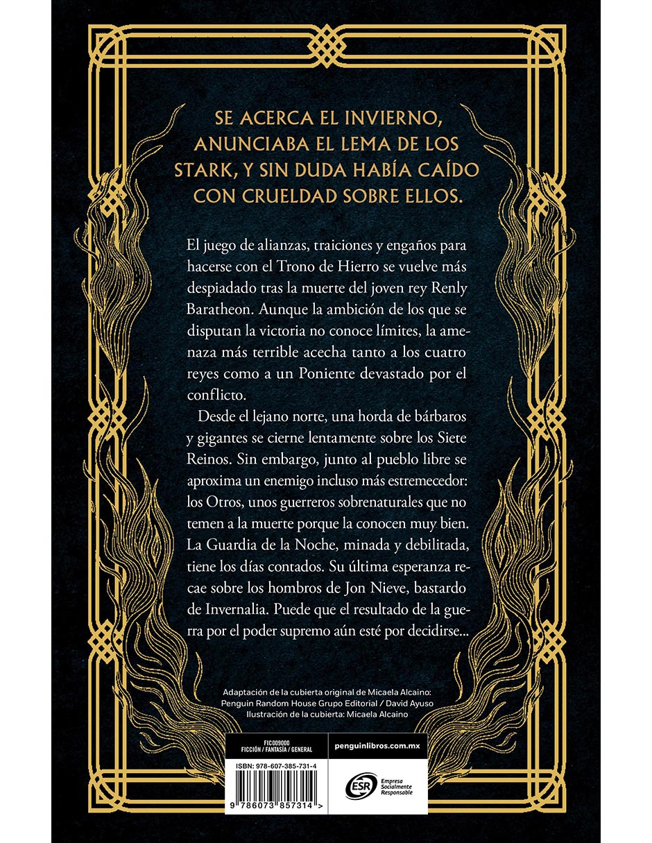 Libro Tormenta de Espadas (Canción de Hielo y Fuego 3) de George R. R. Martin 2