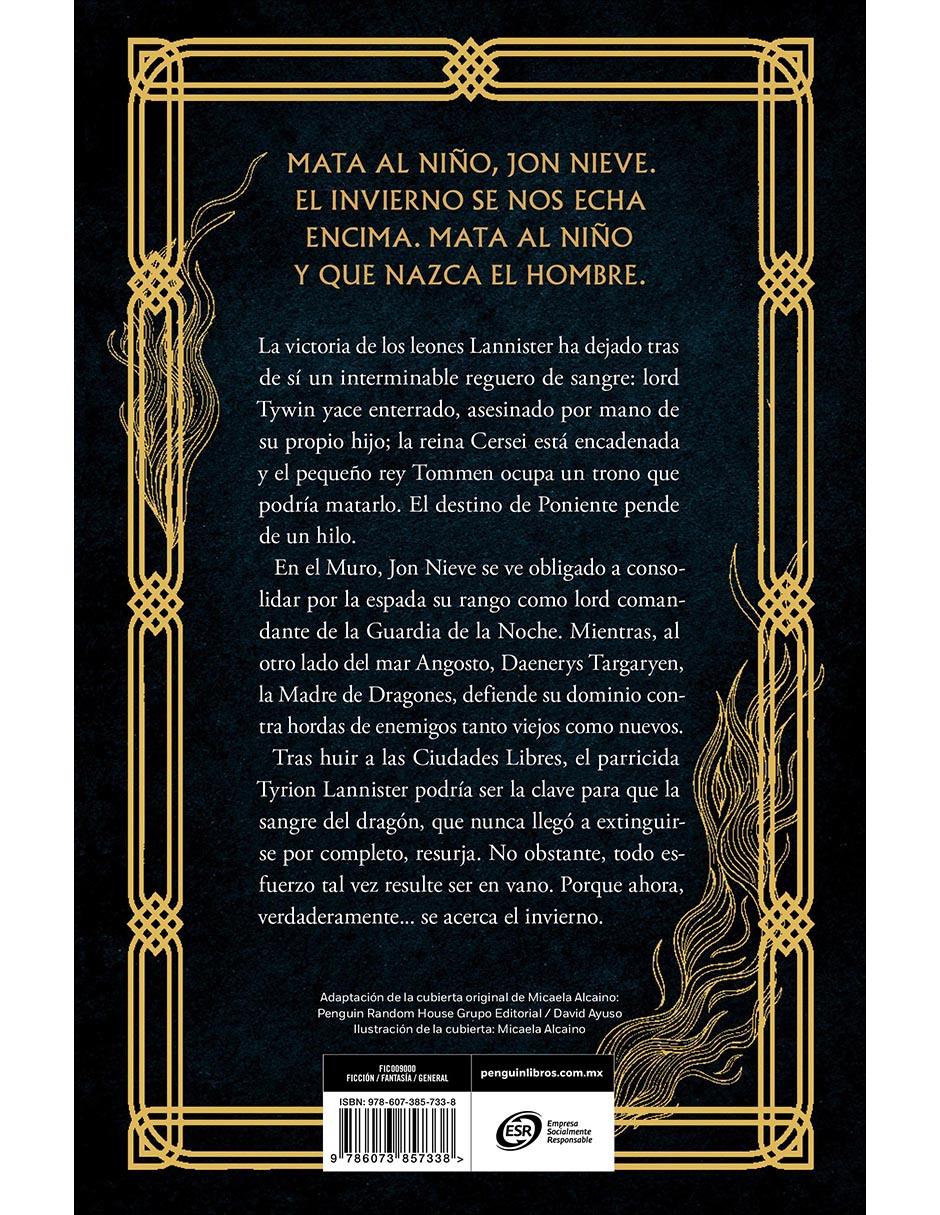 Libro Danza de Dragones (Canción de Hielo y Fuego 5) de George R. R. Martin 2