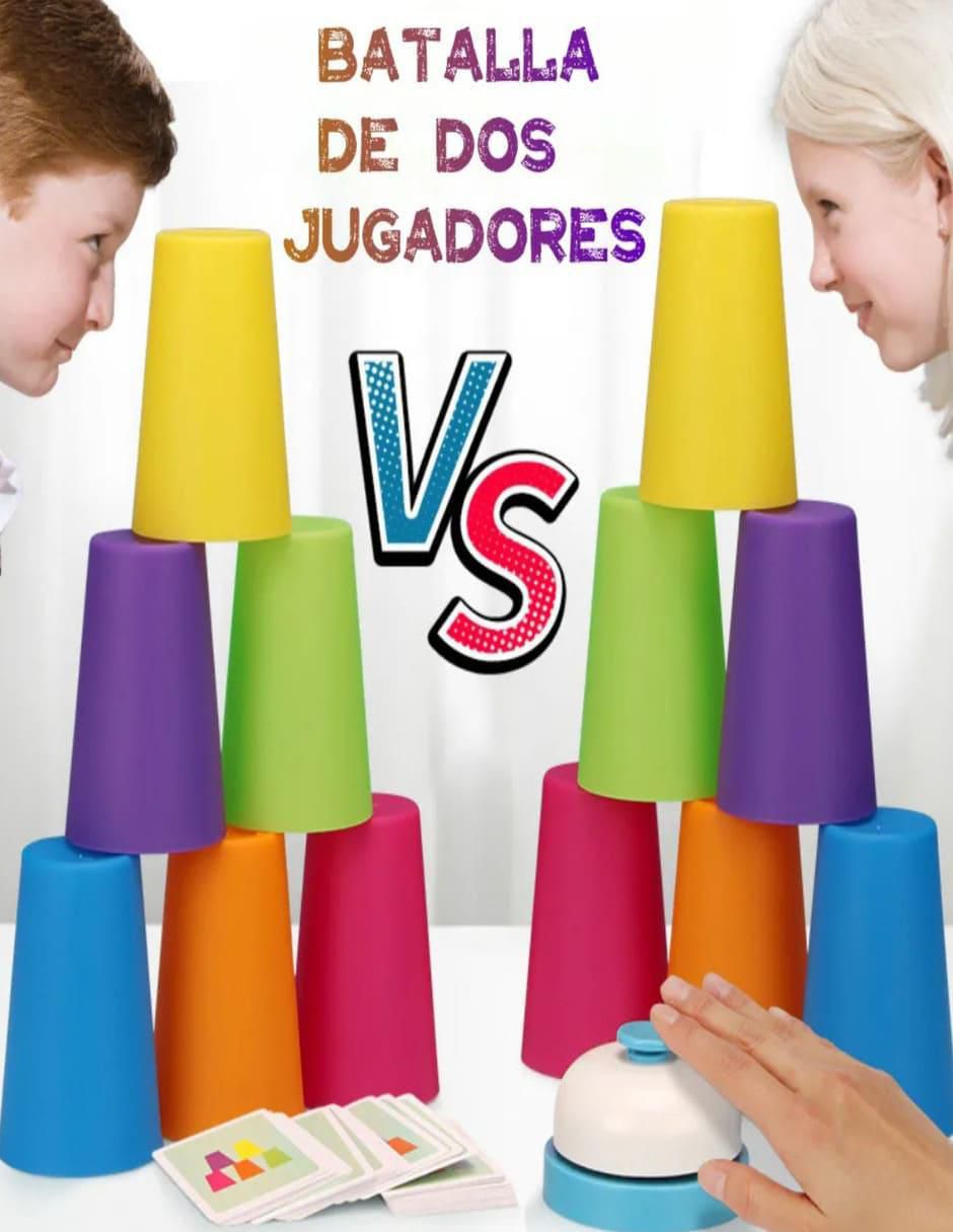 Juego de mesa Vasos Apilables 3