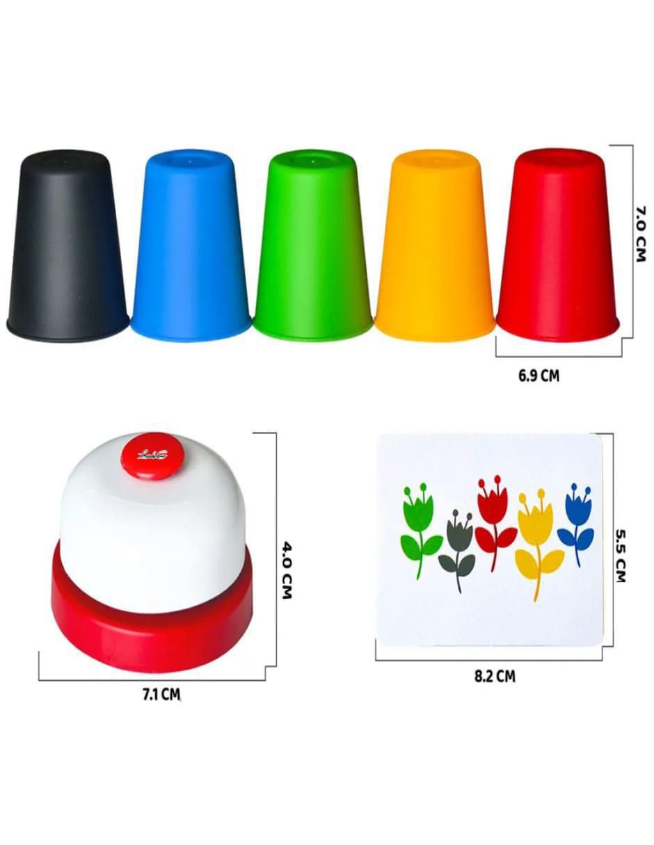 Juego de mesa Speed Cups 6