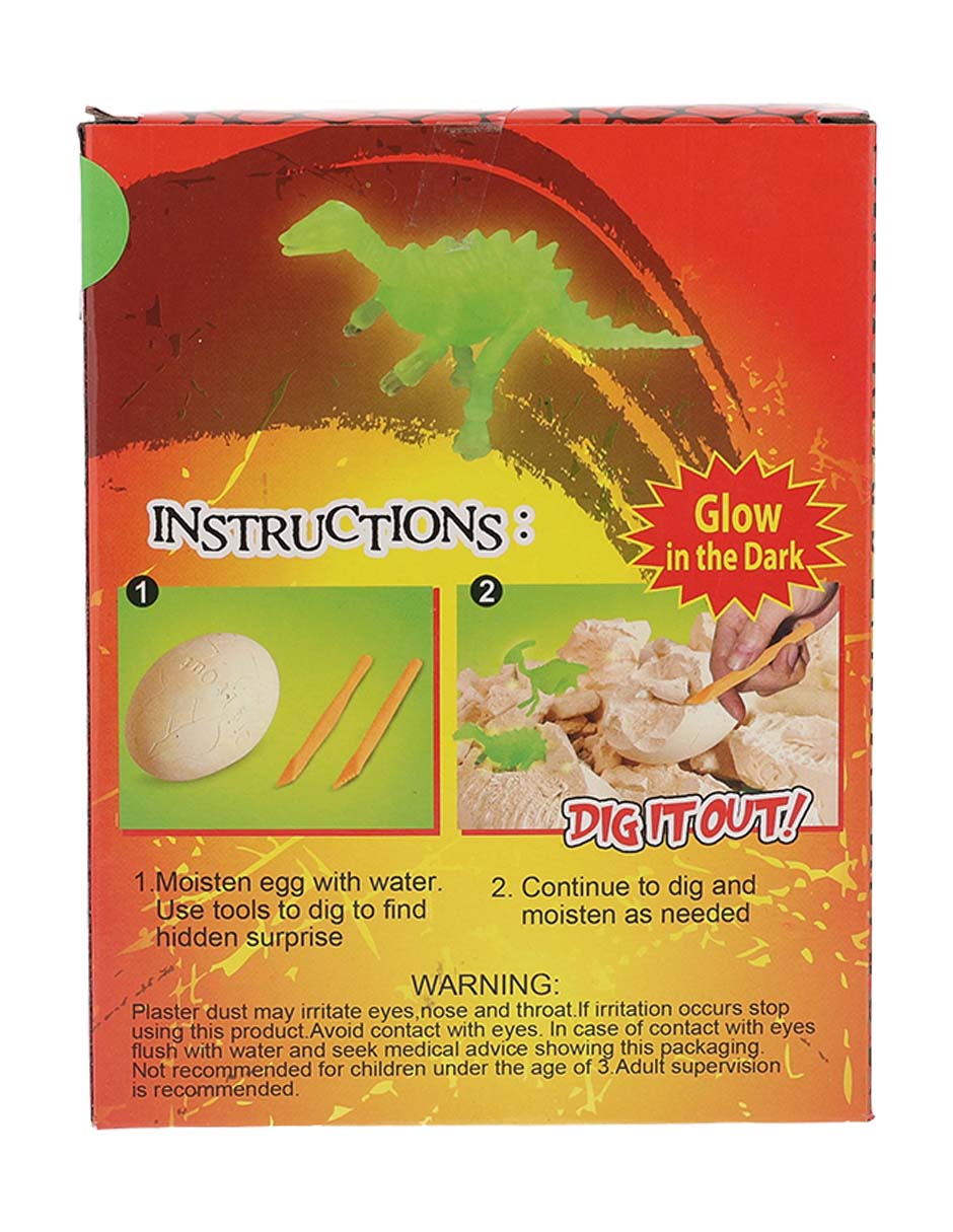 Huevo Fósil de Dinosaurio juego didáctico para niño 3