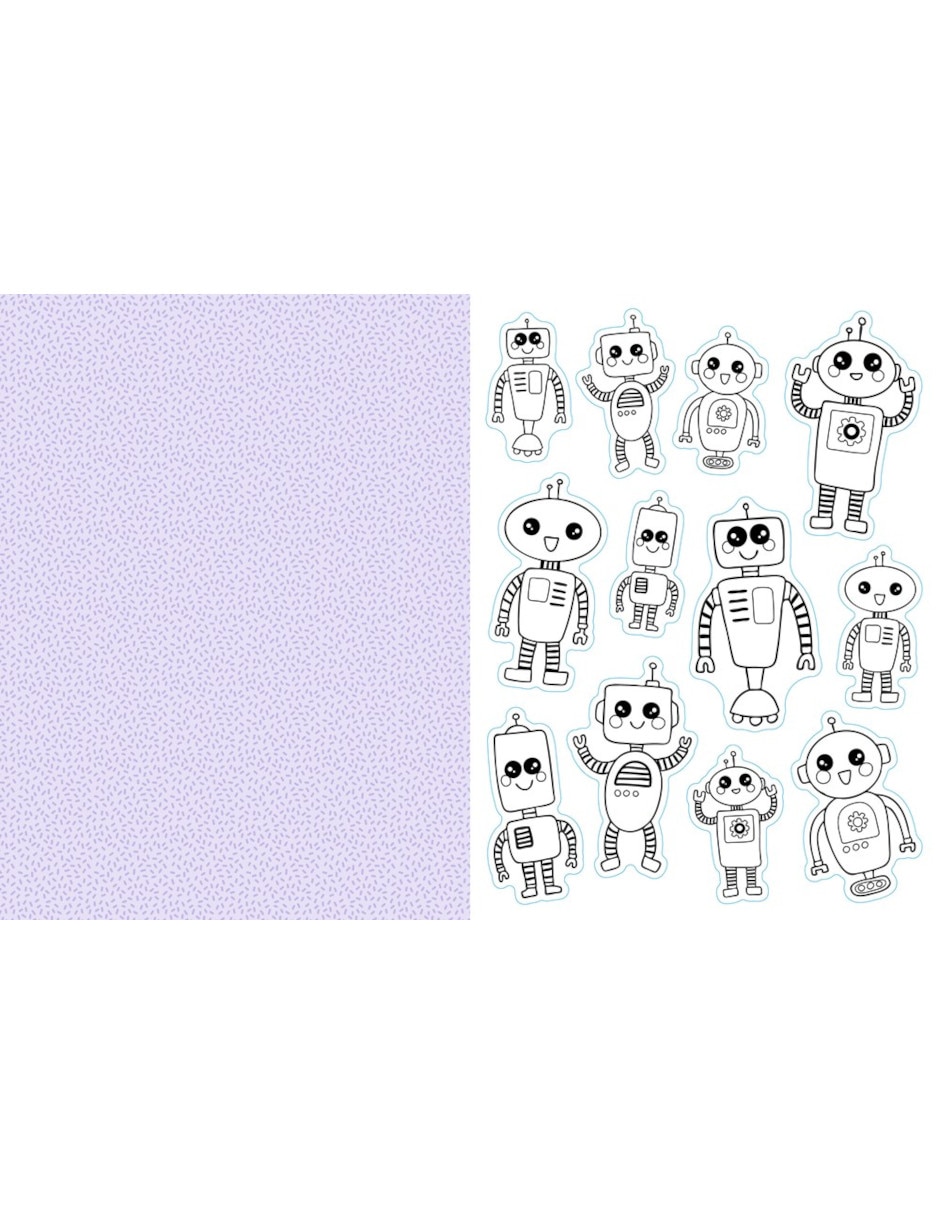 Stickers Color Your Own 2