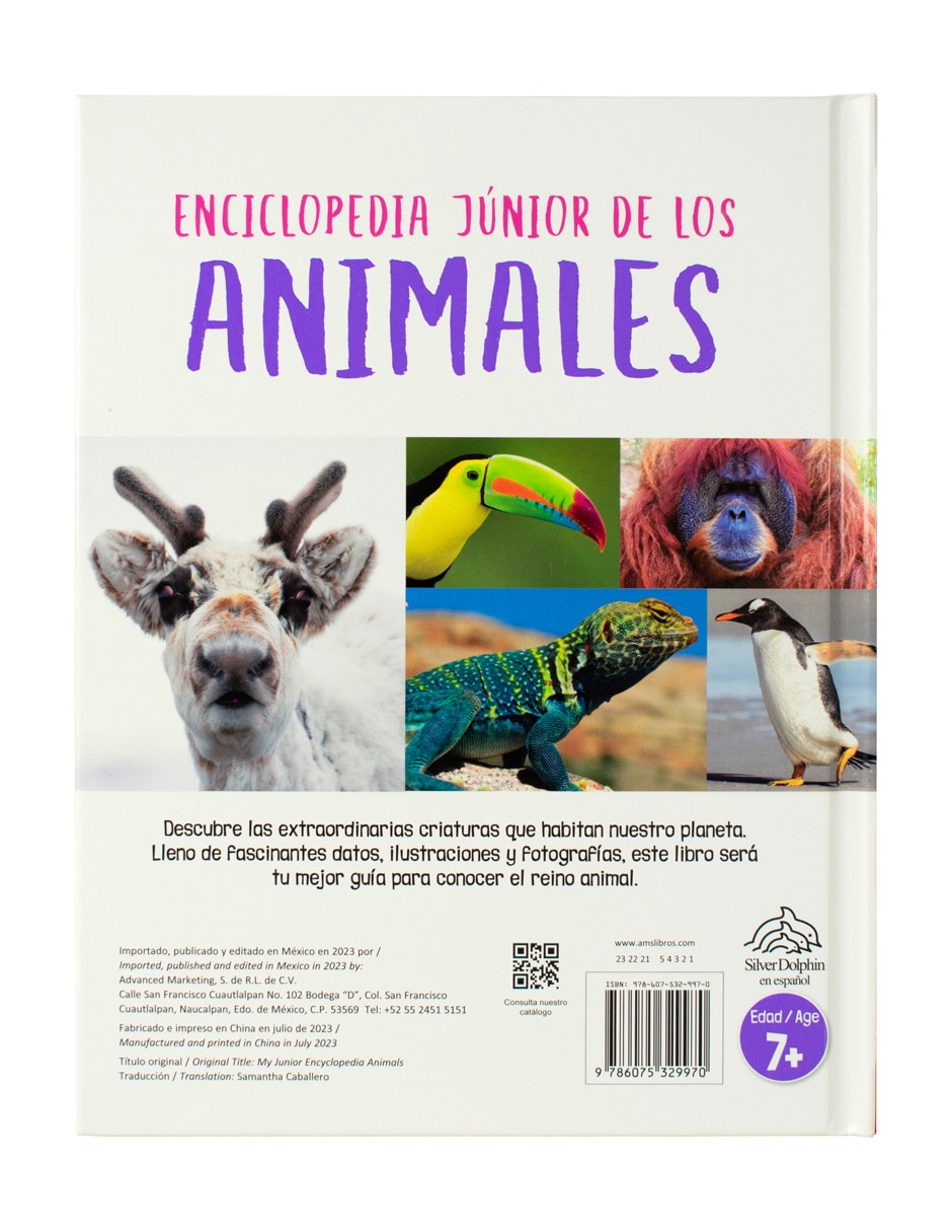 Enciclopedia junior de los animales de Silver Dolphin 2
