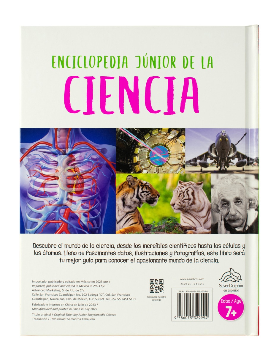 Enciclopedia junior de la ciencia de Silver Dolphin 2