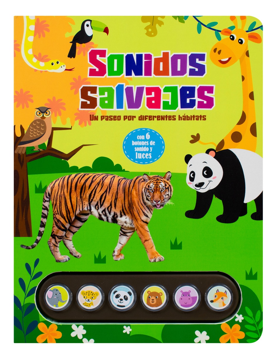 Light up sonidos salvajes de Silver Dolphin